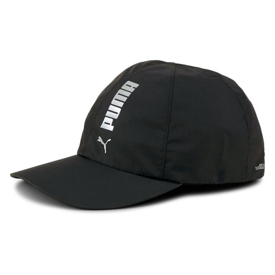 Boné Puma Aba Curva Strapback DuoCell - Preto Menor preço em Boné Puma Aba Curva Strapback DuoCell - Preto