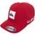 Boné Quiksilver Aba Curva Emb Square WT24 - Vermelho