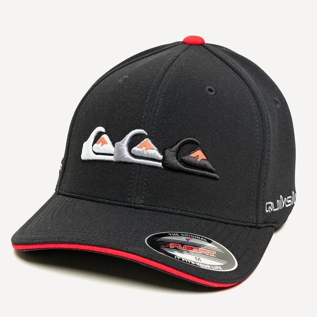 Boné Quiksilver Aba Curva Emb Three Logo SM26