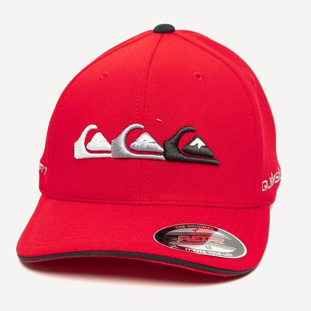 Boné Quiksilver Aba Curva Emb Three Logo SM26