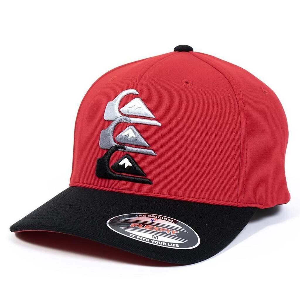 Boné Quiksilver Aba Curva Emb Three Logo WT25