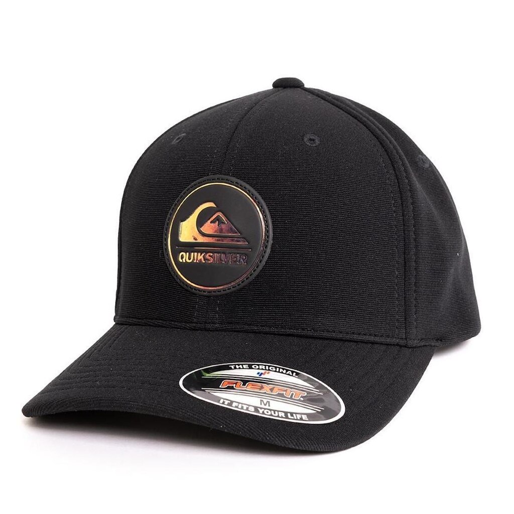 Boné Quiksilver Aba Curva Hologram Full Logo Patch W25