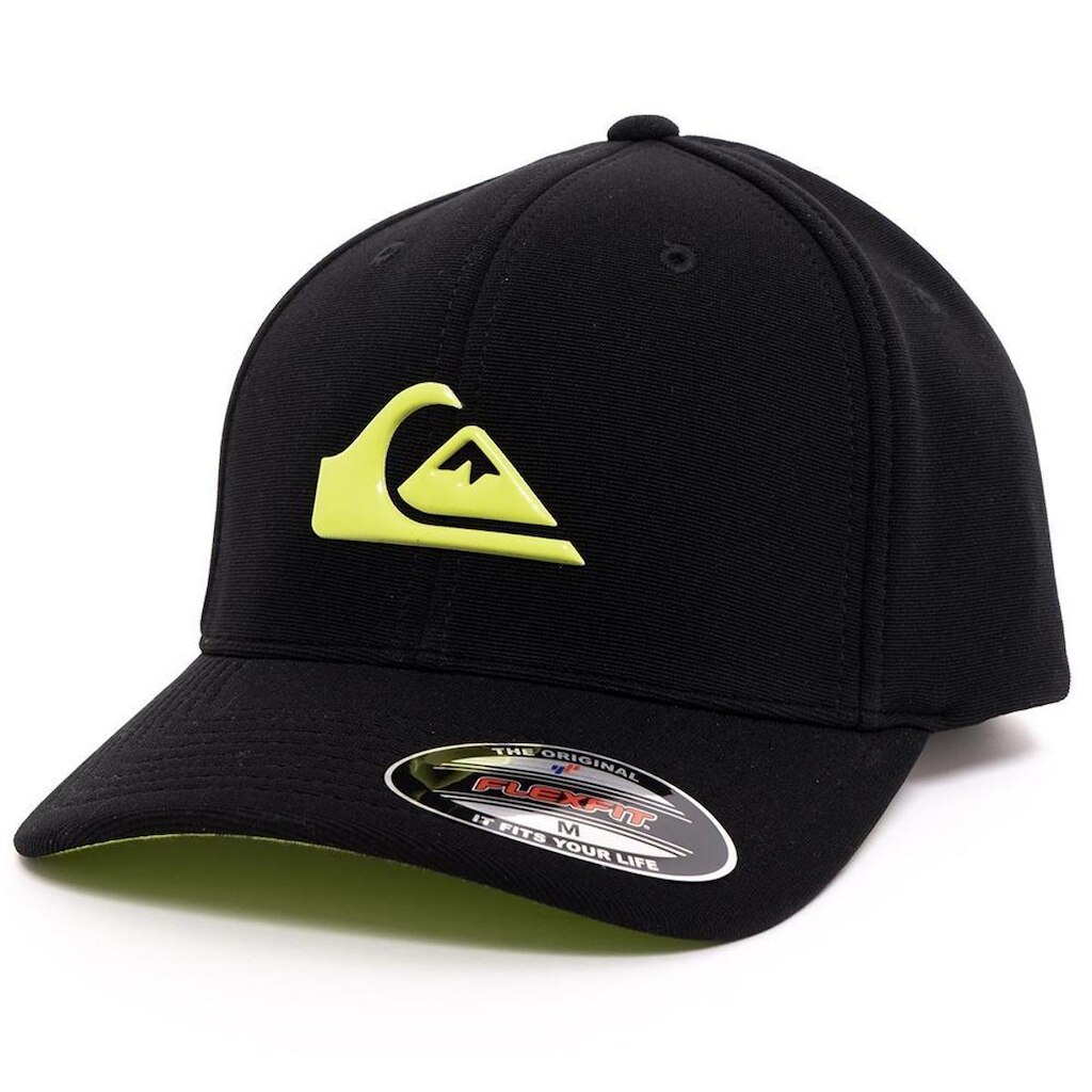 Boné Quiksilver Aba Curva Lime Logo WT25