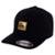 Boné Quiksilver Aba Curva Line Print SM25 - Preto