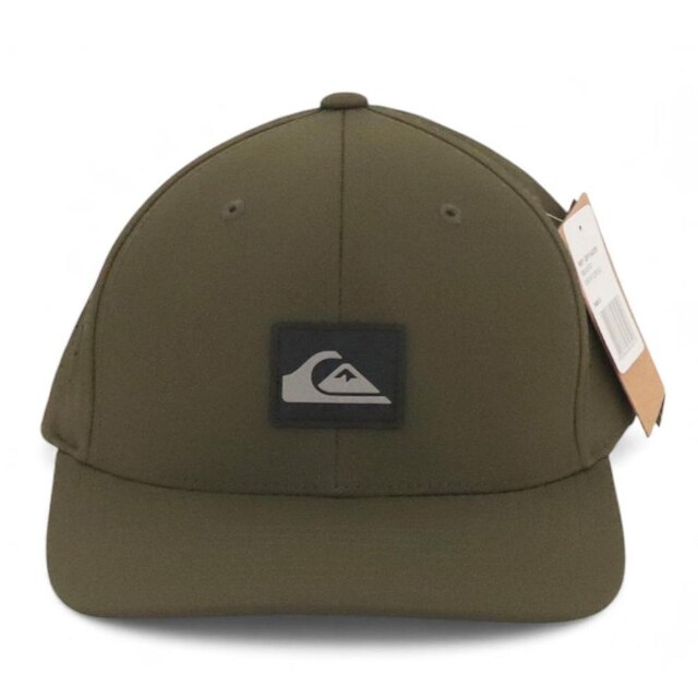 Boné Quiksilver Dad Hat Adapted Four Leaf Clover - Verde Militar ...