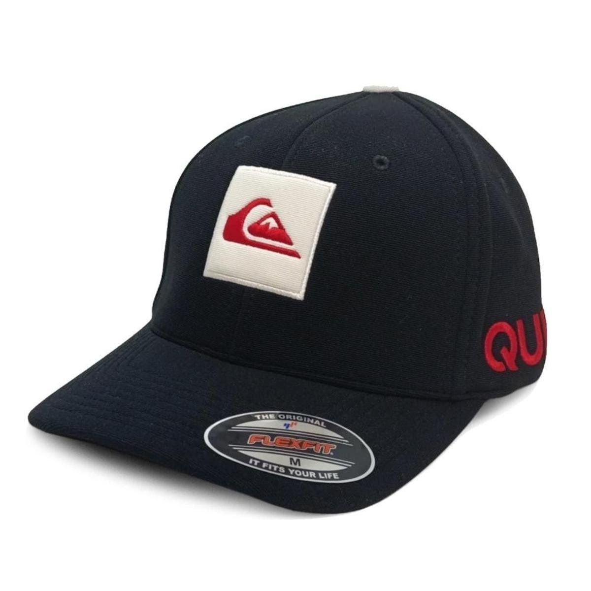 Boné Quiksilver Emb Square Black