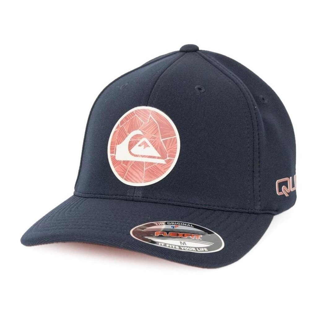 Boné Quiksilver Flexfit Gradient Logo Natgeo Navy