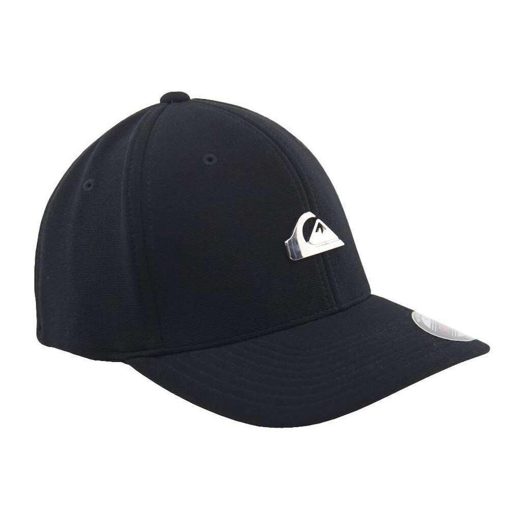 Boné Quiksilver Plate Metalic Silver Preto - Original