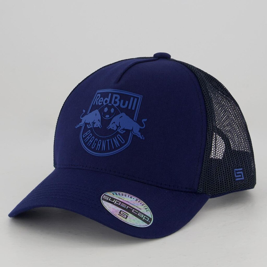 Boné Red Bull Bragantino Trucker Marinho