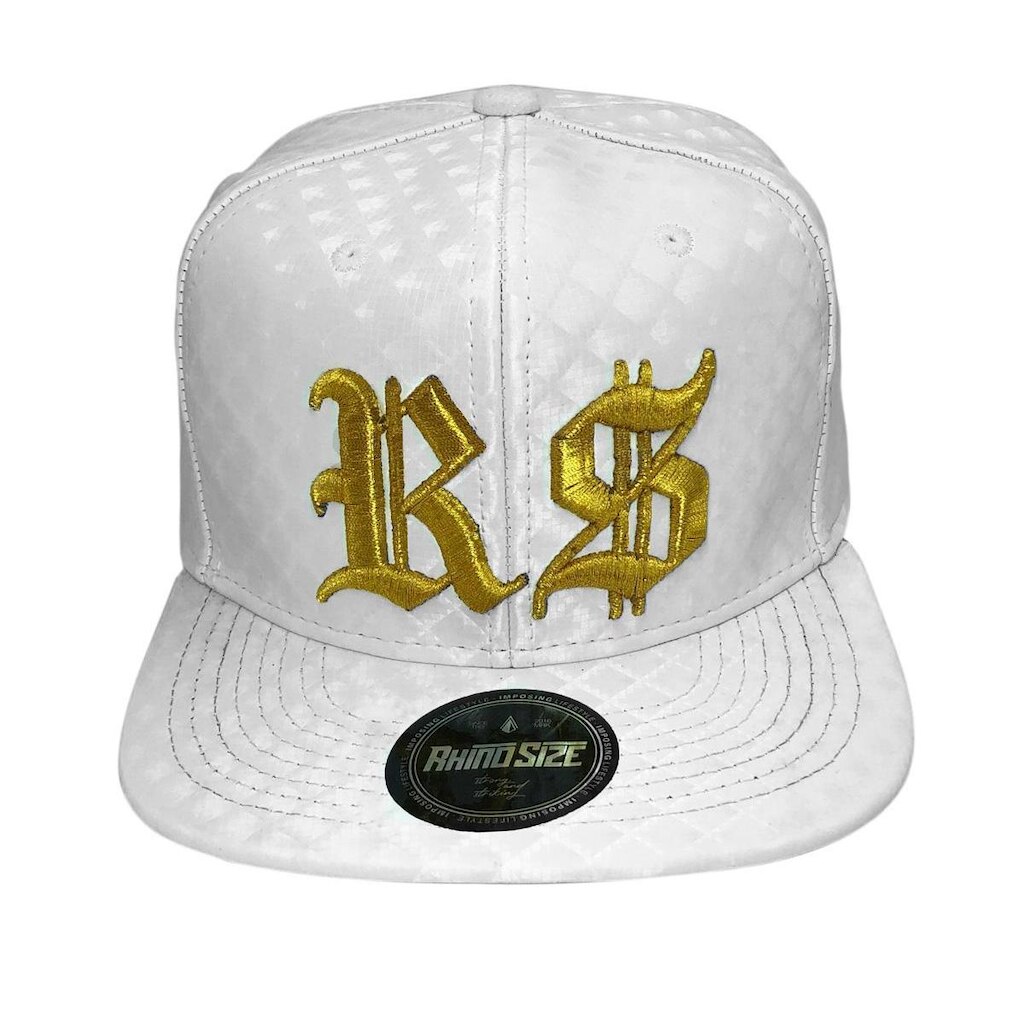 Boné Rhinosize Money Aba Reta 3D Branco - RHS-511
