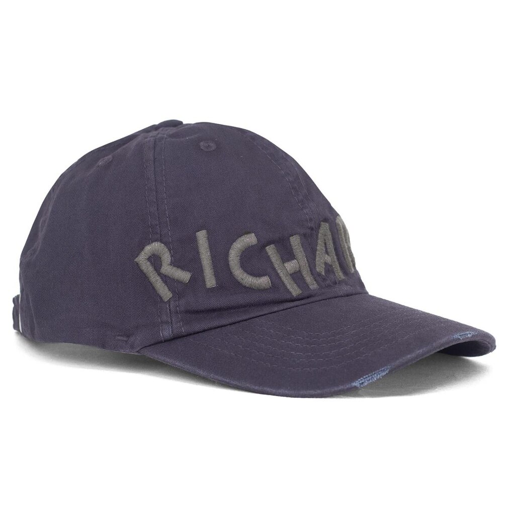 Boné Richards Casual Rabisco Raven Algodão Aba Curva Regulável Strapback 63RZC13033