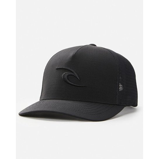 BONÉ RIP CURL TEPAN TRUCKER - BLACK/GREY - UNICO - Preto Menor preço em BONÉ RIP CURL TEPAN TRUCKER - BLACK/GREY - UNICO - Preto