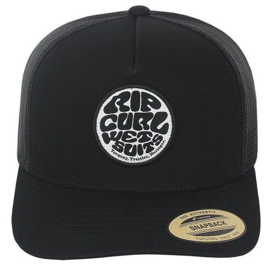 Boné Rip Curl Wetsuit Icon Trucker Black