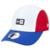 BONE RUNNER WORLD ABA CURVA ABA CURVA AZUL/VERMELHO/BRANCO NEW ERA - Azul+Vermelho
