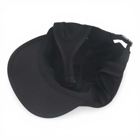 Boné Rusty Five Panel Surf - Preto (Aba mole)