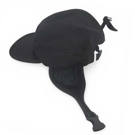 Boné Rusty Five Panel Surf - Preto (Aba mole)