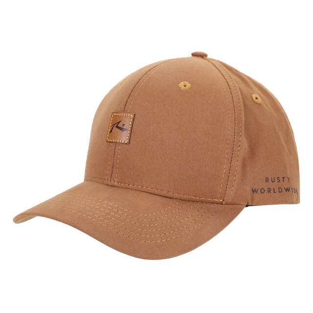 Boné Rusty Rind Aba Curva Snapback Masculino - Marrom | Netshoes