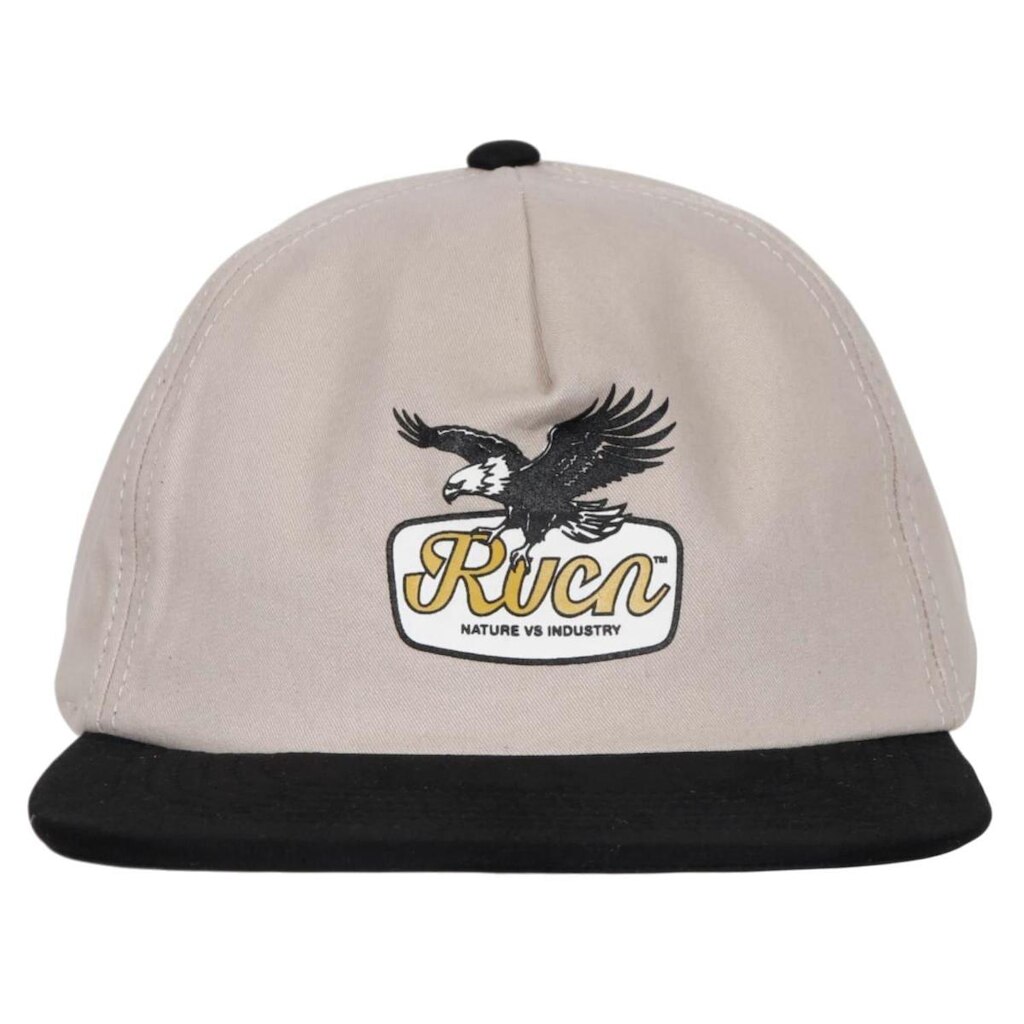 Boné Rvca Eagle VA Bege/Preto