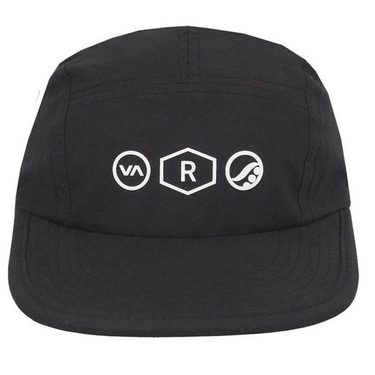 Boné RVCA Five Panel Ruotolo Black