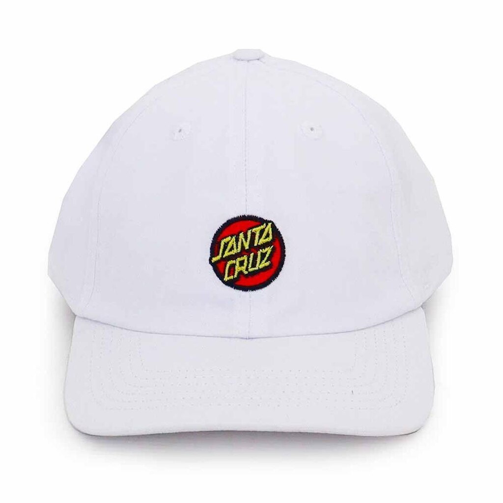 Boné Santa Cruz Dad Hat Classic Dot - Branco