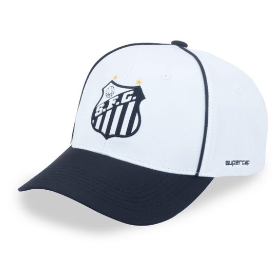 Boné Santos Supercap Patch Micro Satim Masculino Branco