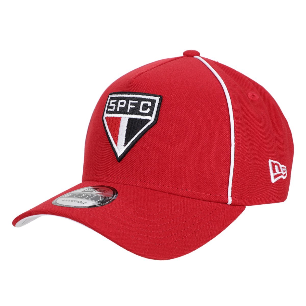 Boné São Paulo New Era Aba Curva 9FORTY Masculino Menor preço em Boné São Paulo New Era Aba Curva 9FORTY Masculino