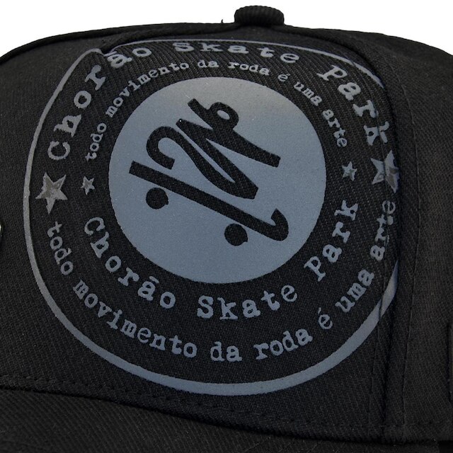 Boné Snapback Chorão Sunset House Black