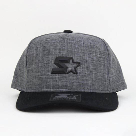 Bone Starter Aba Curva - Grafite Menor preço em Bone Starter Aba Curva - Grafite