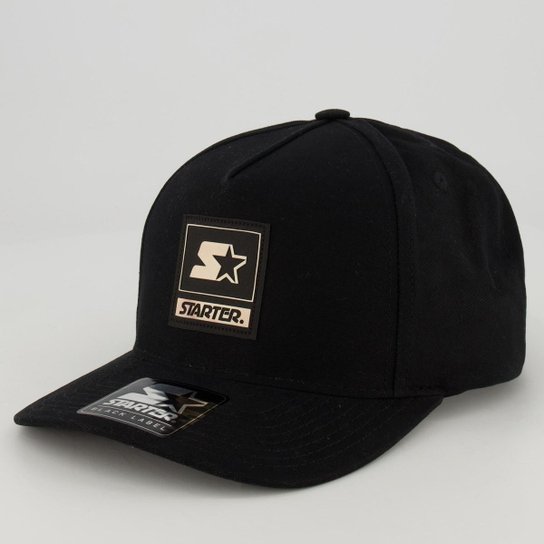 Boné Starter Click Preto - Preto Menor preço em Boné Starter Click Preto - Preto