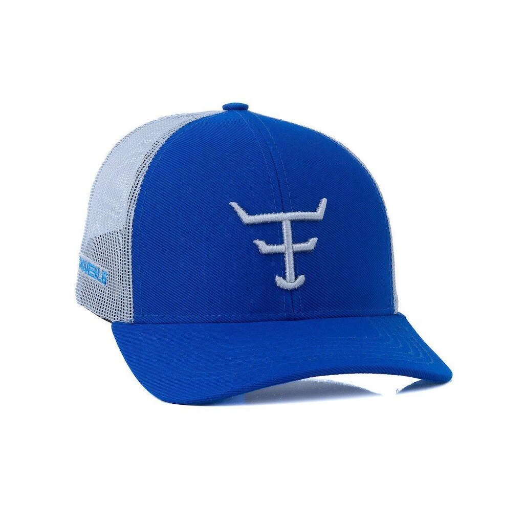 Bone Texas Farm - Double - Tf912 - Azul Royal/ Cinza Único