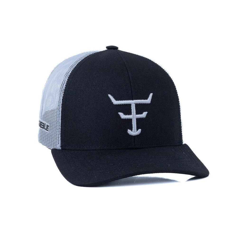 BONE TEXAS FARM - DOUBLE - TF912 - PRETO/ CINZA Único