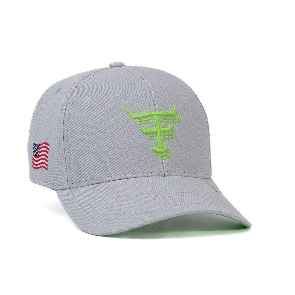 BONE TEXAS FARM - NEW TEXAS - TF690 - CINZA/ VERDE NEON Único