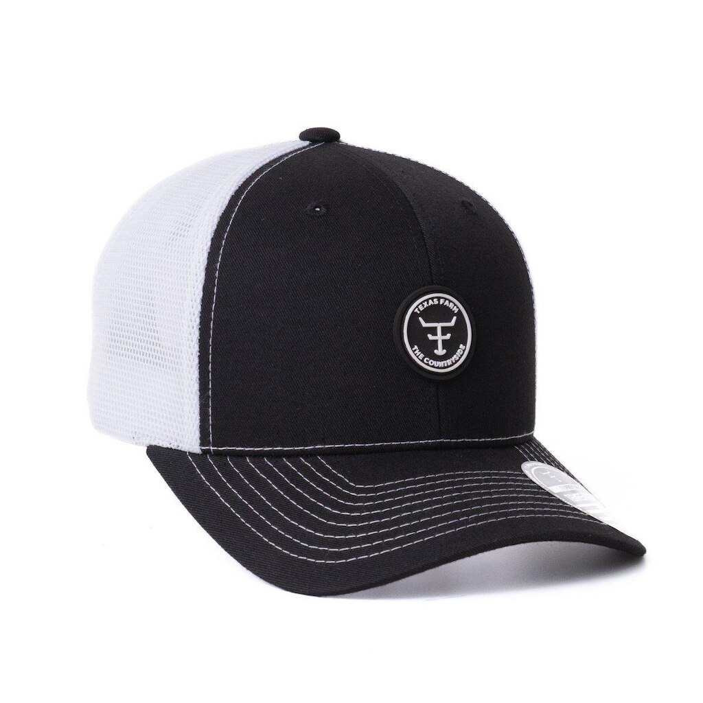 BONE TEXAS FARM - PREMIUM ESSENTIAL - TF1067 - PRETO/ BRANCO ÚNICO