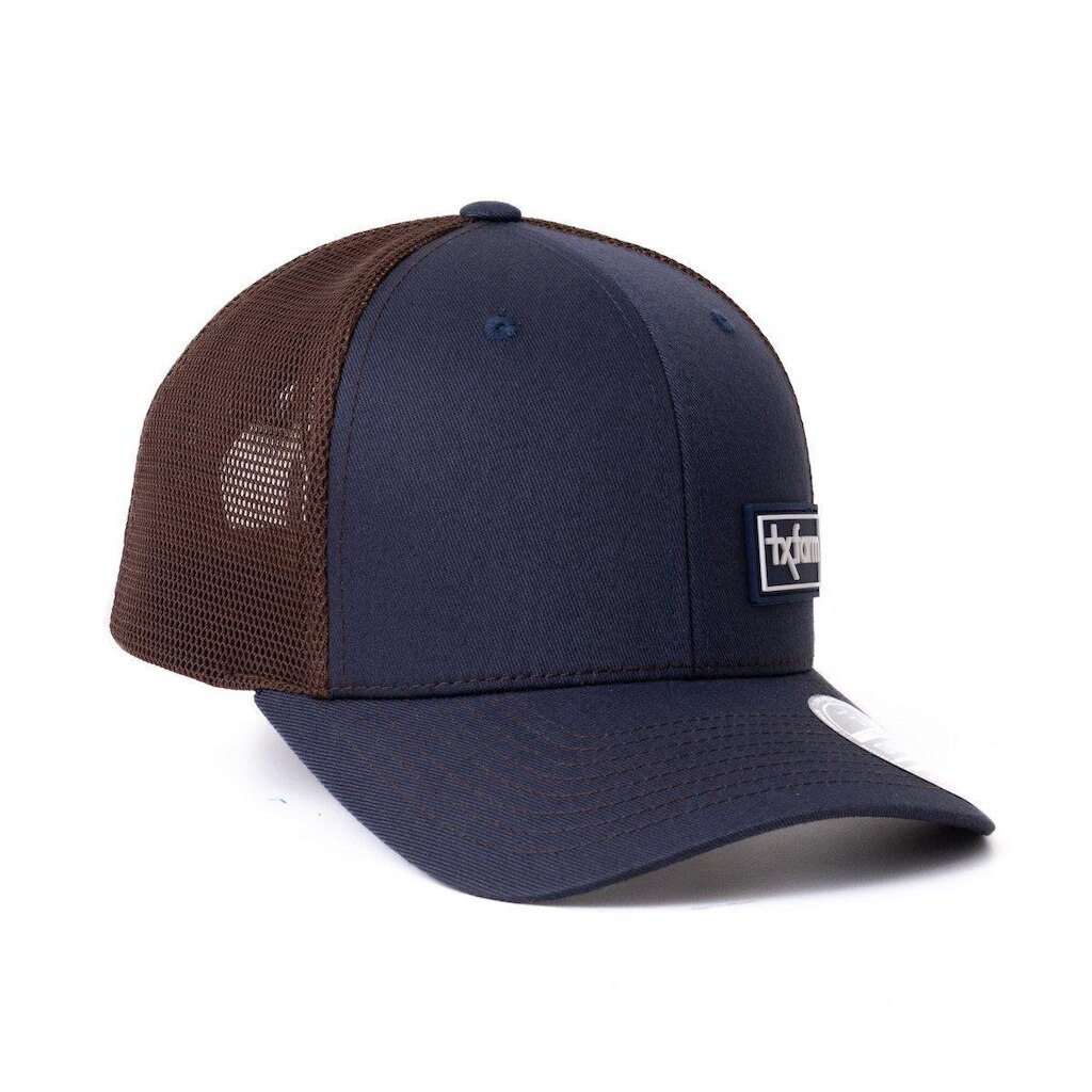 BONE TEXAS FARM - PREMIUM ESSENTIAL - TF1068 - AZUL MARINHO/ MARROM ÚNICO