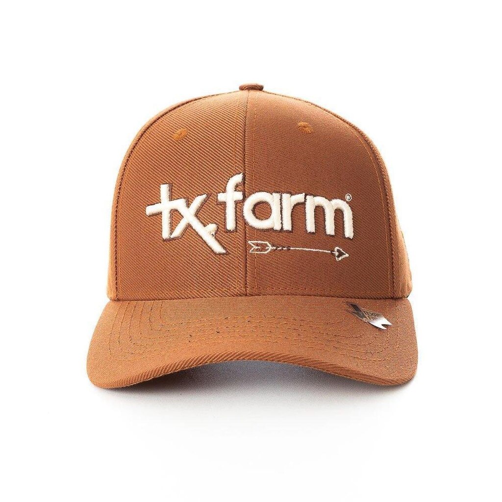 BONÉ TEXAS FARM - RANCH FIRE - TF697 - CARAMELO Único