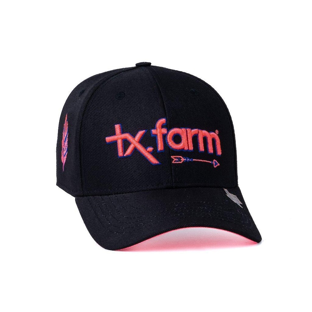 BONÉ TEXAS FARM - RANCH FIRE - TF697 - PRETO/ PINK Único