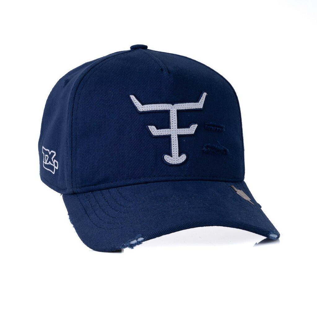 Boné Texas Farm - Tf836 - Azul Marinho/ Branco Único