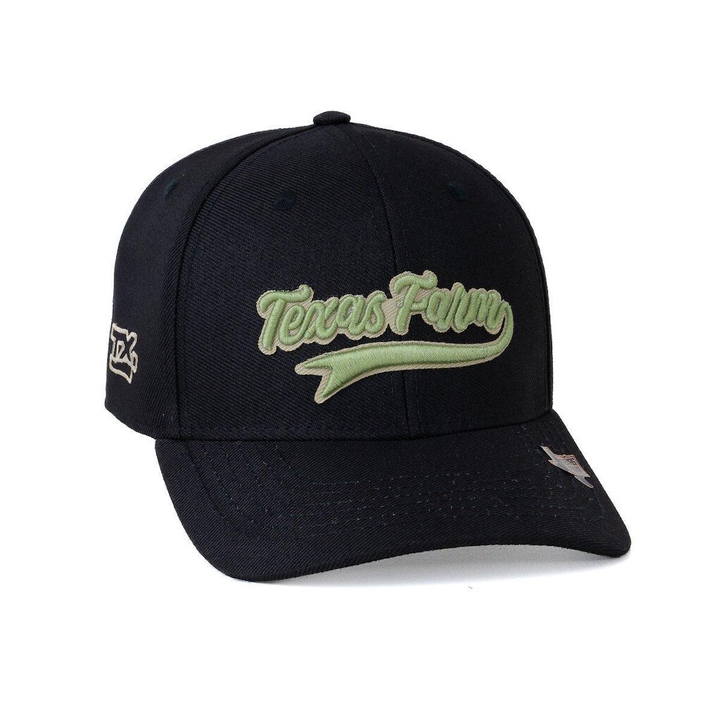 BONE TEXAS FARM - TF959 - PRETO/ VERDE Único