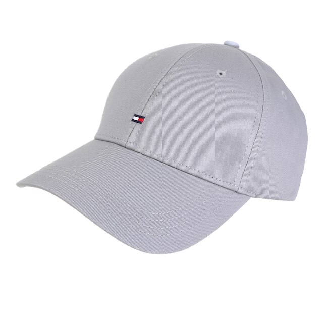 Boné Tommy Hilfiger Aba Curva Classic - Cinza Menor preço em Boné Tommy Hilfiger Aba Curva Classic - Cinza