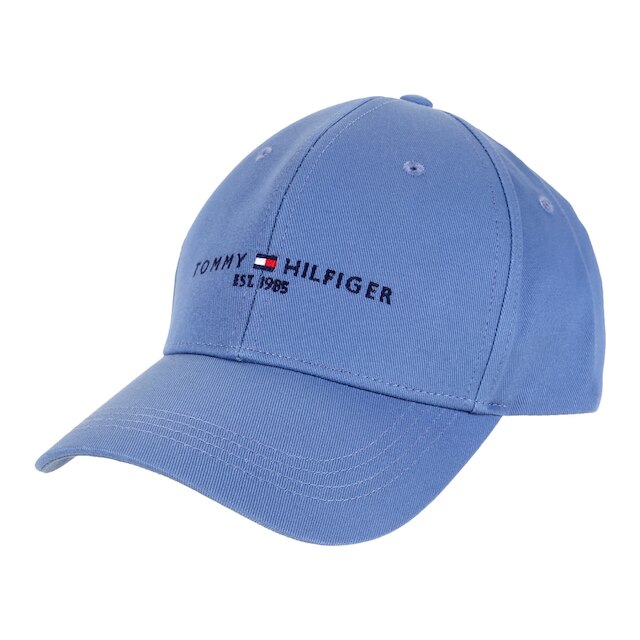 Boné Tommy Hilfiger Aba Curva Strapback Masculino - Azul Menor preço em Boné Tommy Hilfiger Aba Curva Strapback Masculino - Azul