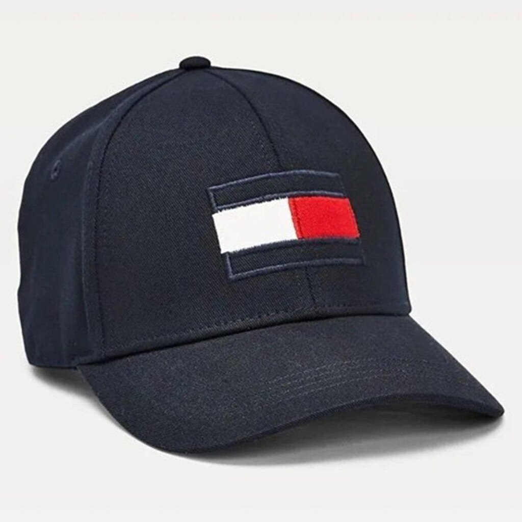 Boné Tommy Hilfiger Clássico Bandeira Azul Marinho