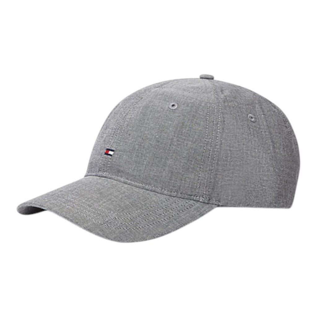 Boné Tommy Hilfiger Flag Chambray Masculino Cinza