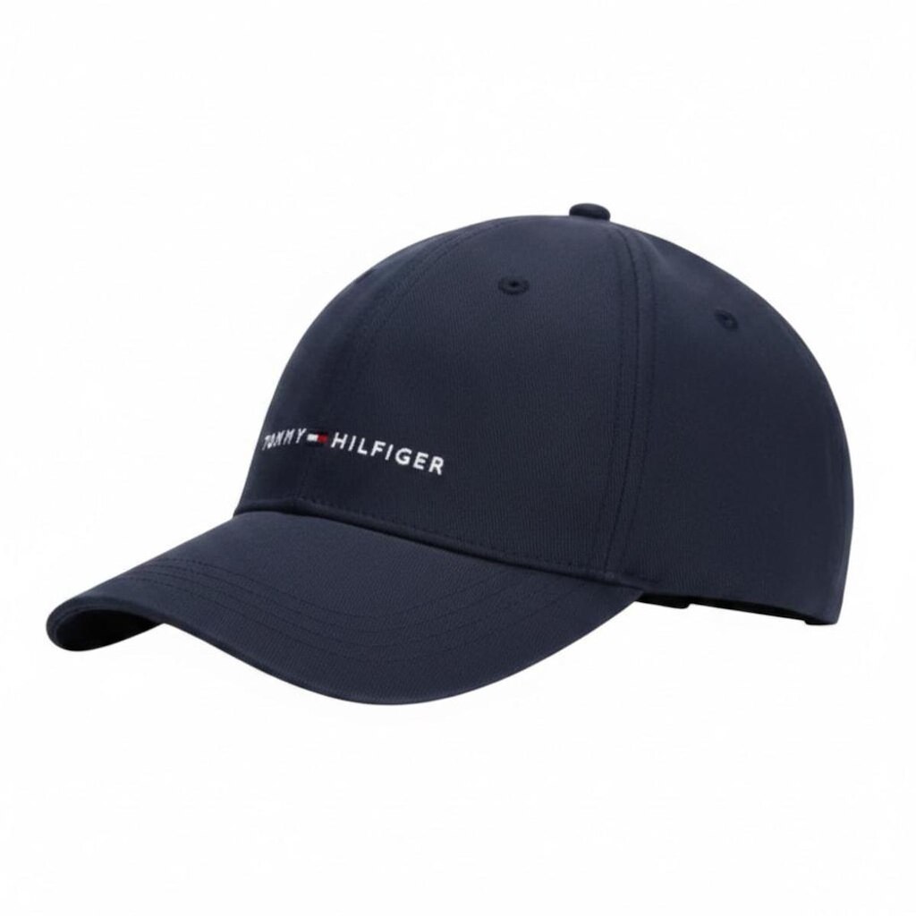 Boné Tommy Hilfiger Foundation Soft Masculino Marrom Claro