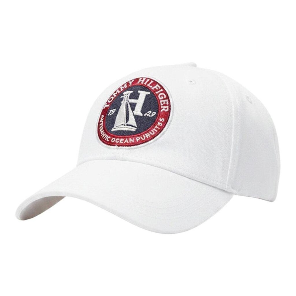 Boné Tommy Hilfiger Nautical Six-Panel Masculino Bege