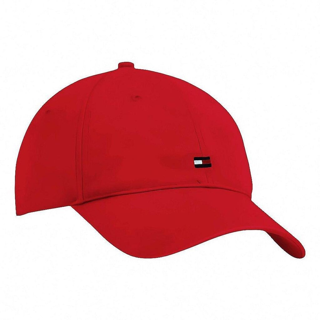 Boné Tommy Hilfiger Th Flag Cotton 6 Panel Rosa