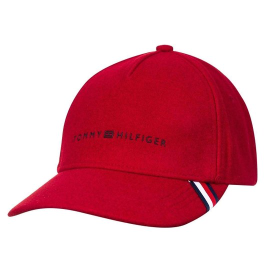 BONÉ TOMMY HILFIGER UPTOWN CAP - Vermelho Menor preço em BONÉ TOMMY HILFIGER UPTOWN CAP - Vermelho