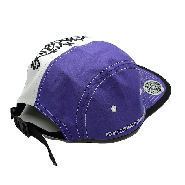 Boné Trip Side Five Panel Aba Flex StreetWear Roxo BN06 - Roxo | Netshoes