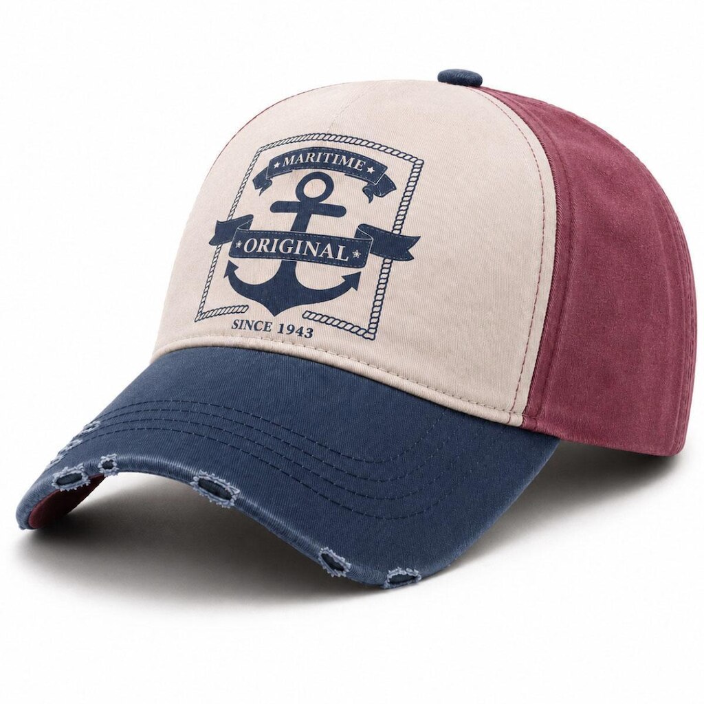 Boné trucker beisebol vintage aba curvada motocicleta ajustável unissex