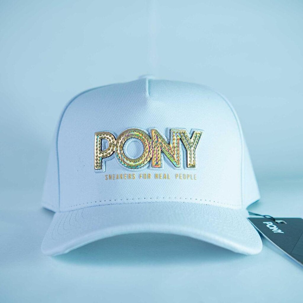 Boné Trucker Branco 50 Years - PONY