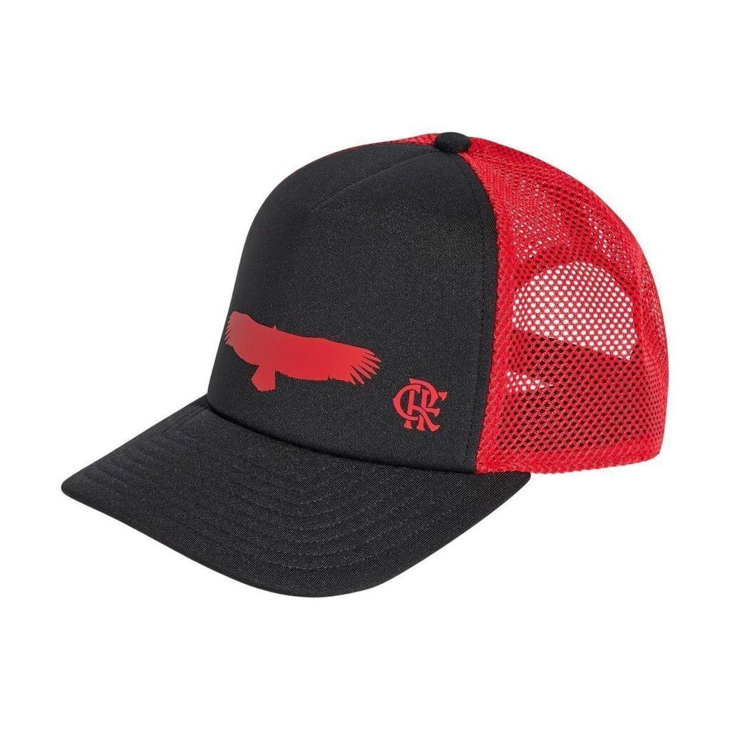BONE TRUCKER CRF FLAMENGO KD5148 - PRETO/VERMELHO M/G